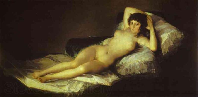 Francisco Jose de Goya The Nude Maja France oil painting art